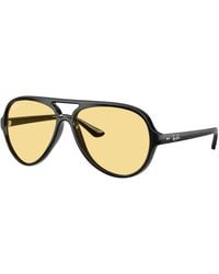 Ray-Ban - Sunglasses Man Cats 5000 Classic - Black Frame Grey Lenses 59-13 - Lyst