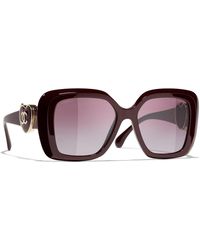 CHANEL - Sunglass Square Sunglasses Ch5518 - Lyst