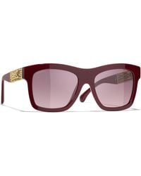 CHANEL - Sunglass Ch5533a Square Sunglasses Ch5533a - Lyst