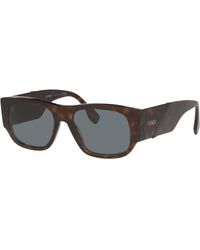 Fendi - Sunglass Diagonal Fe40156i - Lyst
