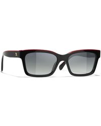 CHANEL - Sunglass Ch5417a Square Sunglasses Ch5417a - Lyst