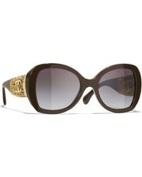 CHANEL - Sunglass Ch5531 Butterfly Sunglasses Ch5531 - Lyst
