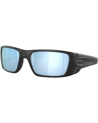Oakley - Mod. 9013 Sun Frogskins 24-420 55 Rectangular Sunglasses 55, Matte Carbon/black Iridium - Lyst
