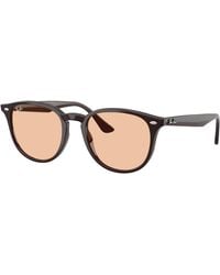 Ray-Ban - Rb4258 Sunglasses Frame Brown Lenses - Lyst