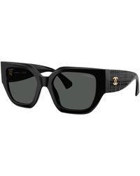 CHANEL - Sunglass Butterfly Sunglasses Ch5571 - Lyst