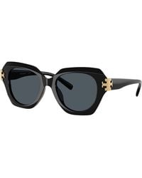 Tory Burch - Eleanor Cat-Eye Sunglasses - Lyst