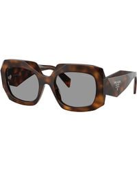 Prada - Sunglass Pr 19zs - Lyst