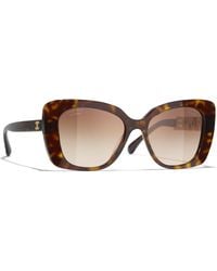 CHANEL - Sunglass Square Sunglasses Ch5422b - Lyst