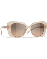 CHANEL - Sunglass Rectangle Sunglasses Ch5504 - Lyst