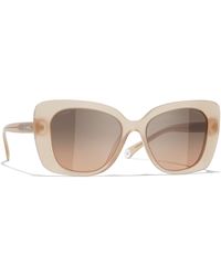 Chanel - Sunglass Rectangle Sunglasses CH5504 - Lyst