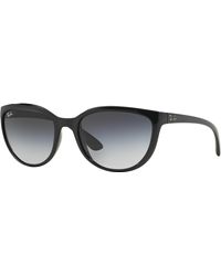 Ray-Ban - Rb4167 Sunglasses Black Frame Grey Lenses 59-20 - Lyst