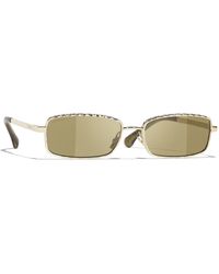 CHANEL - Sunglass Rectangle Sunglasses Ch4295 - Lyst