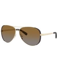 Michael Kors - Chelsea Mk 5004 1014T5 Aviator Sunglasses - Lyst