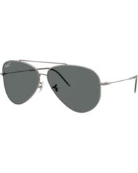 Ray-Ban - Rbr0101s Aviator Reverse Sunglasses - Lyst