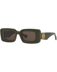 Loewe - Sunglass Anagram Lw40101i - Lyst