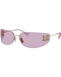 Miu Miu - Sunglass Mu 04zs - Lyst