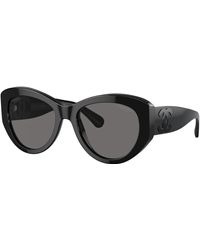 Chanel - Sunglass Butterfly Sunglasses CH5492 - Lyst