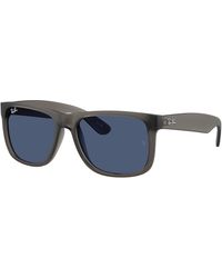 Ray-Ban - Justin Classic Sunglasses Frame Brown Lenses - Lyst