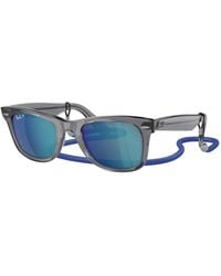 Ray-Ban - Sunglass Rb2140 Wayfarer - Lyst