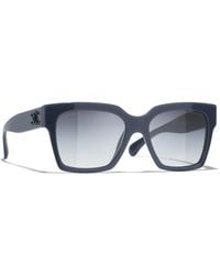 CHANEL - Sunglass Butterfly Sunglasses Ch5557 - Lyst