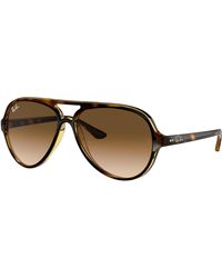Ray-Ban - Rb4125 Cats 5000 Aviator Sunglasses - Lyst