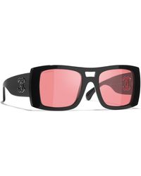 CHANEL - Sunglass Square Sunglasses Ch5539 - Lyst