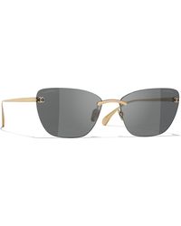 CHANEL - Sunglass Cat Eye Sunglasses Ch4286t - Lyst