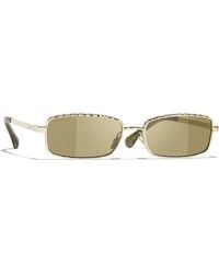 CHANEL - Sunglass Rectangle Sunglasses Ch4295 - Lyst