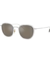 Oliver Peoples - Sunglass Ov1321st Tk-9 Sun Gold Plated - Lyst
