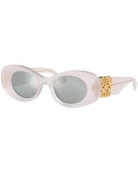 Loewe - Sunglass Anagram Lw40175u - Lyst