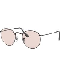 Ray-Ban - Sunglass Rb3447 Round Solid Evolve - Lyst