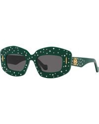 Loewe - Sunglass Anagram LW4114IS - Lyst