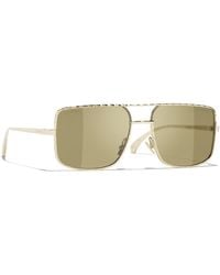 CHANEL - Sunglass Pilot Sunglasses Ch4294 - Lyst