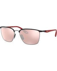Ray-Ban - Rb3673m Scuderia Ferrari Collection Square Sunglasses - Lyst