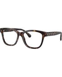CHANEL - Sunglass Square Eyeglasses Ch3443 - Lyst
