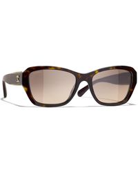 CHANEL - Sunglass Butterfly Sunglasses Ch5516 - Lyst