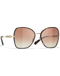 CHANEL - Sunglass Butterfly Sunglasses Ch4283 - Lyst