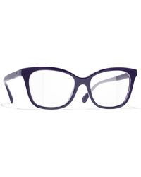 CHANEL - Sunglass Rectangle Eyeglasses Ch3463 - Lyst