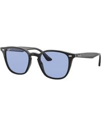 Ray-Ban - Rb4258f Square Asian Fit Sunglasses - Lyst