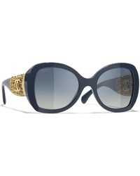 CHANEL - Sunglass Ch5531 Butterfly Sunglasses Ch5531 - Lyst