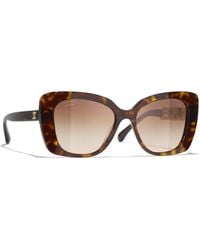 CHANEL - Sunglass Square Sunglasses Ch5422b - Lyst