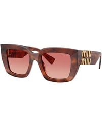 Miu Miu - Sunglass Mu B05s - Lyst