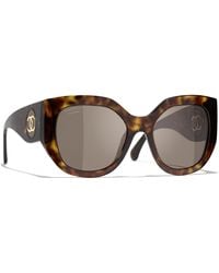 CHANEL - Sunglass Butterfly Sunglasses Ch5550 - Lyst