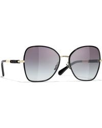 CHANEL - Sunglass Butterfly Sunglasses Ch4283 - Lyst