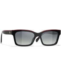 CHANEL - Sunglass Ch5417a Square Sunglasses Ch5417a - Lyst