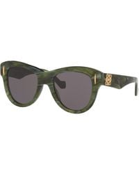 Loewe - Sunglass Anagram Lw40174i - Lyst
