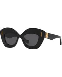 Loewe - Sunglass Anagram Lw40127I - Lyst