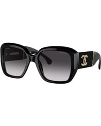 Chanel - Sunglass Square Sunglasses CH5512 - Lyst