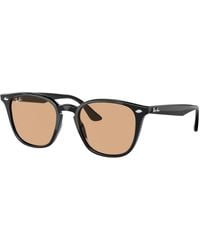 Ray-Ban - Rb4258 Sunglasses Frame Brown Lenses - Lyst