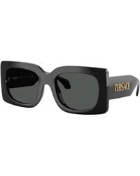 Versace - Signature Squared Sunglasses - Lyst